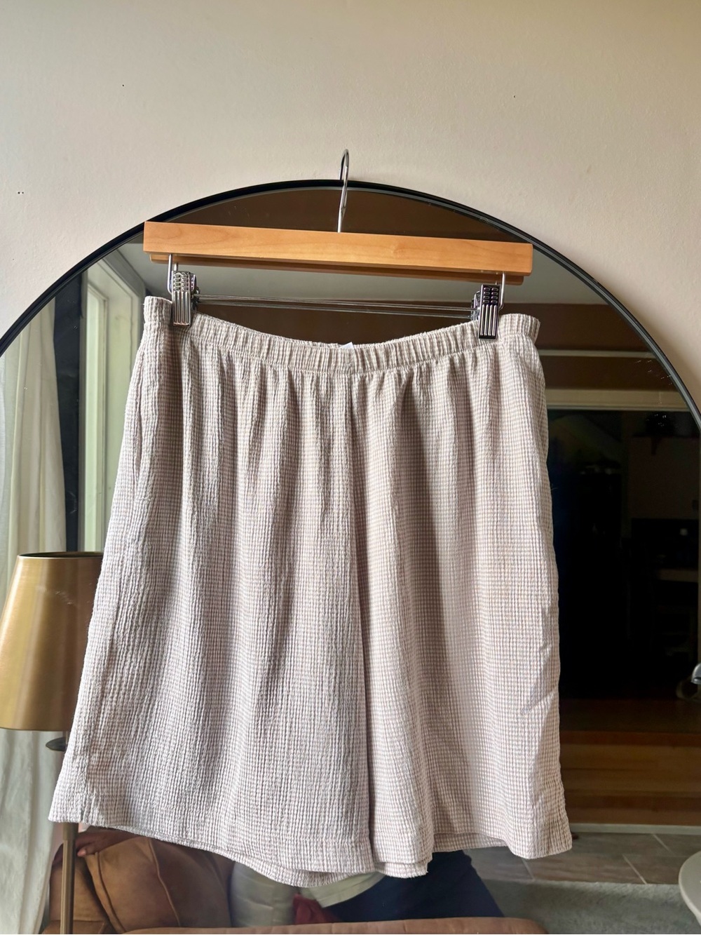 VINTAGE | northern reflections gingham shorts | size large - Picture 3 of 6